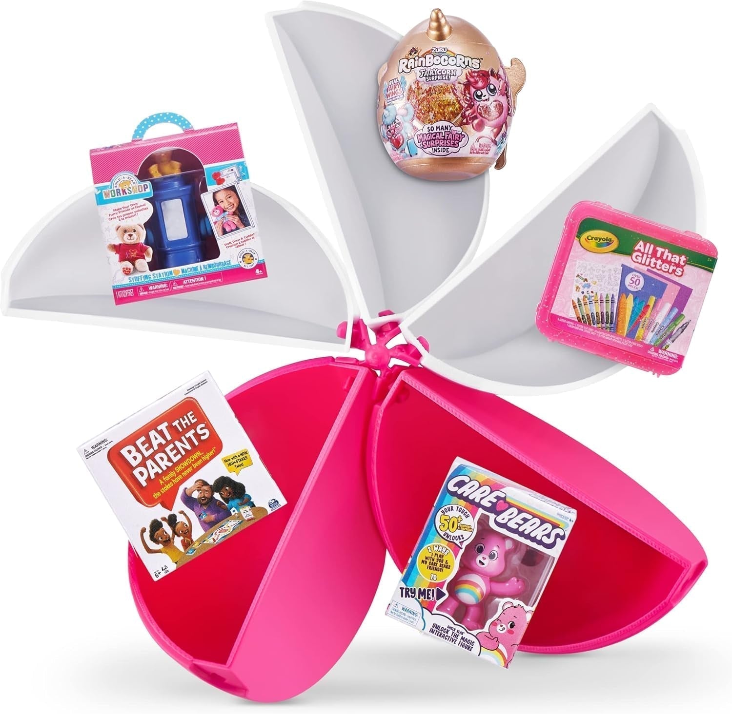 5 folderów z kolekcjami-niespodziankami Mini Brands Series 2 i 3 kapsułki-niespodzianki od ZURU Figurki Naty Shop
