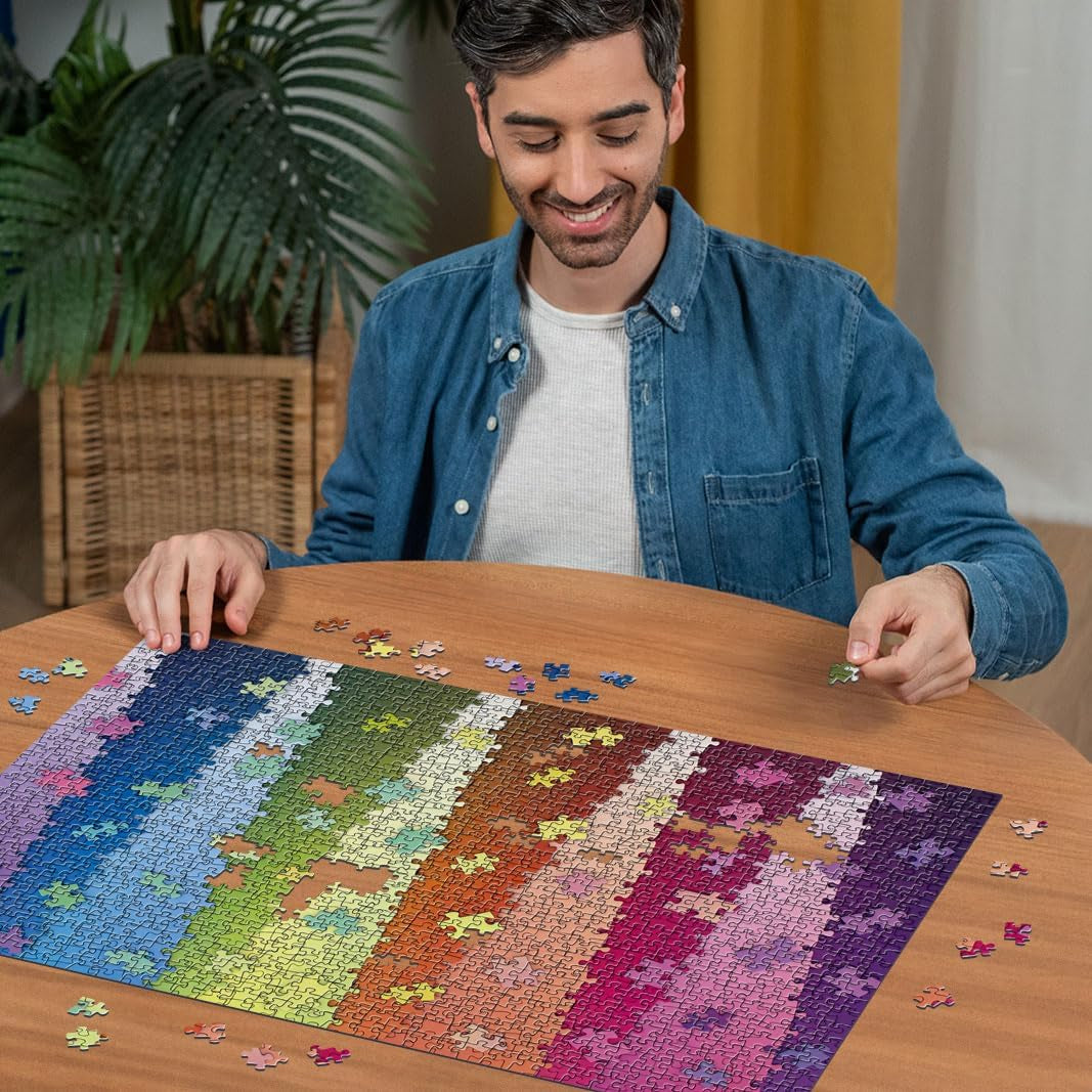 Puzzle Ravensburger dla dorosłych 1000 elementów - Kolor po kolorze Puzzle Naty Shop
