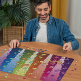 Puzzle Ravensburger dla dorosłych 1000 elementów - Kolor po kolorze Puzzle Naty Shop