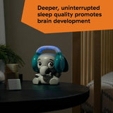 Baby Einstein Earl the Elephant Sound Machine Bluetooth, system muzyczny + lampka nocna, zabawki dla niemowląt i małych dzieci Bebe Naty Shop