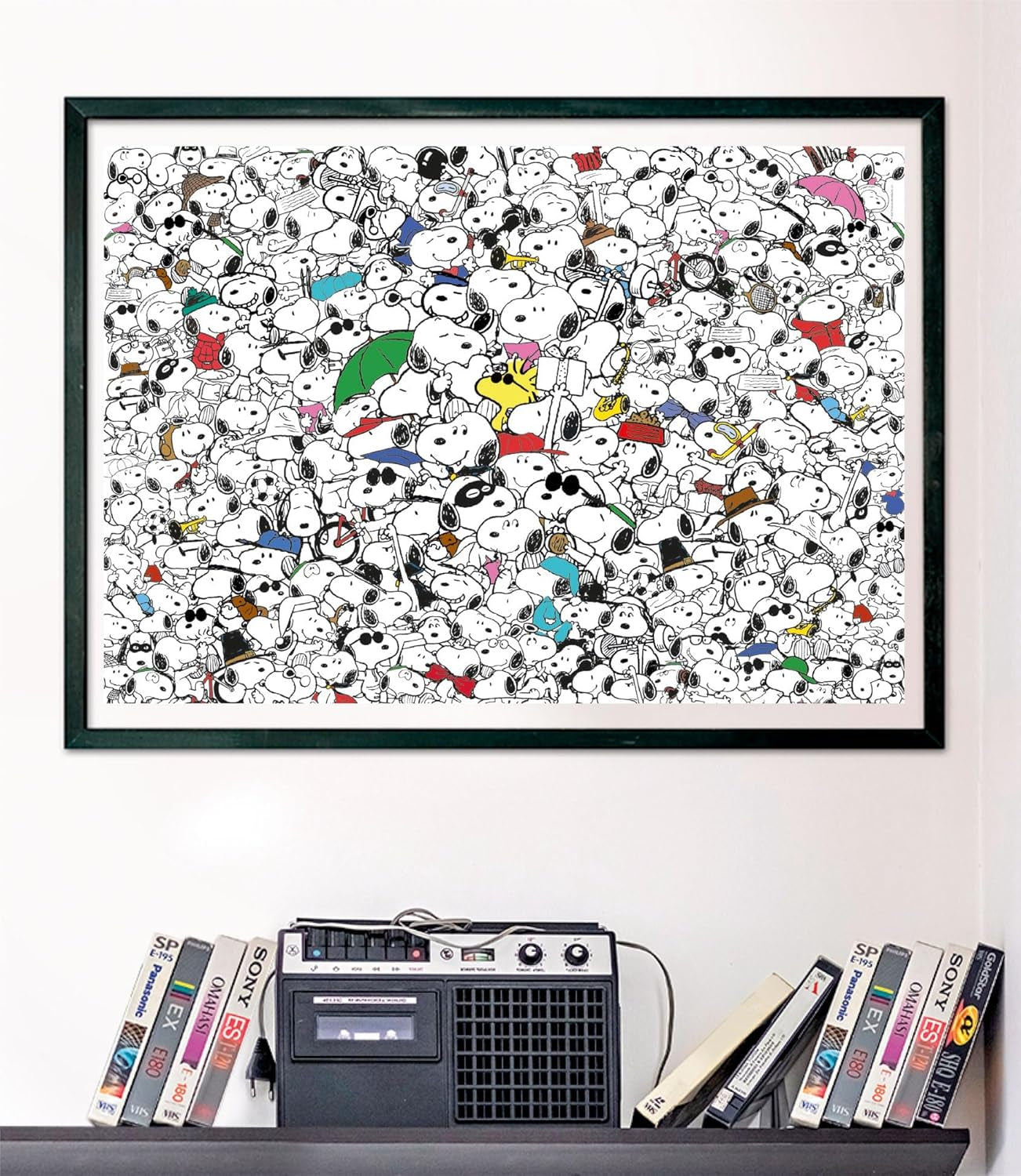 Clementoni - 39804 - Impossible Puzzle Peanuts - 1000 elementów puzzle dla dorosłych i dzieci od 14 lat, gra zręcznościowa dla całej rodziny Puzzle Naty Shop