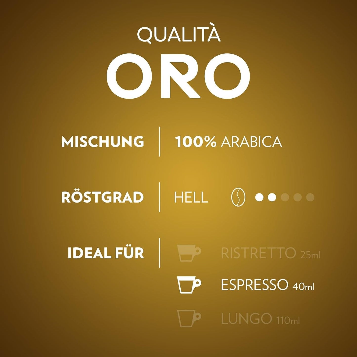Lavazza Qualità Oro, Arabica-Bohnen o owocowo-kwiatowym smaku, 10 kapsułek, kompatybilna z Nespresso