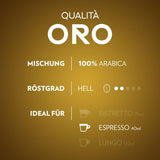 Lavazza Qualità Oro, Arabica-Bohnen o owocowo-kwiatowym smaku, 10 kapsułek, kompatybilna z Nespresso