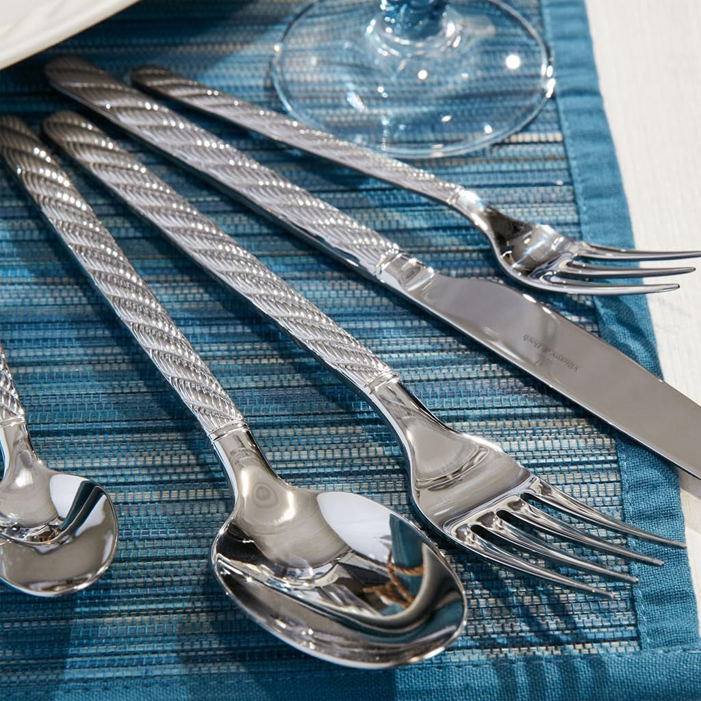 Villeroy And Boch - Zestaw sztućców Montauk, różne rozmiary, sklep kuchenny ze stali nierdzewnej Naty Shop