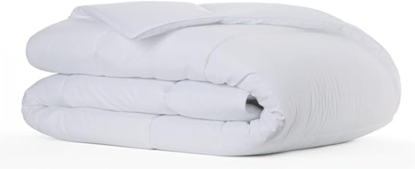 Kołdra Todocama, kołdra z włókien 3002, odporna na zgryzanie, jesień-zima, 300 G/M², biała (dostępne wszystkie rozmiary) (łóżka 135/140/150-220 X 220 Cm) Kołdry i kołdry Naty Shop White Cama 80/90-150X220 Cm