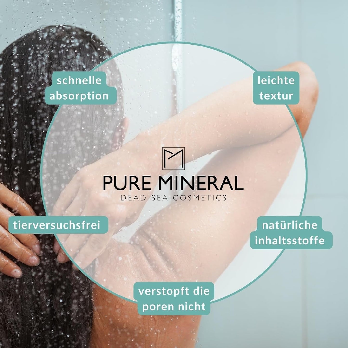 Pure Mineral - Intensywnie regenerująca maska do włosów z arganem - Naprawia i nadaje połysk suchym włosom - Odżywia witaminą E - Bez siarczanów, parabenów, ropy naftowej - Maska do włosów Naty Shop 350ml