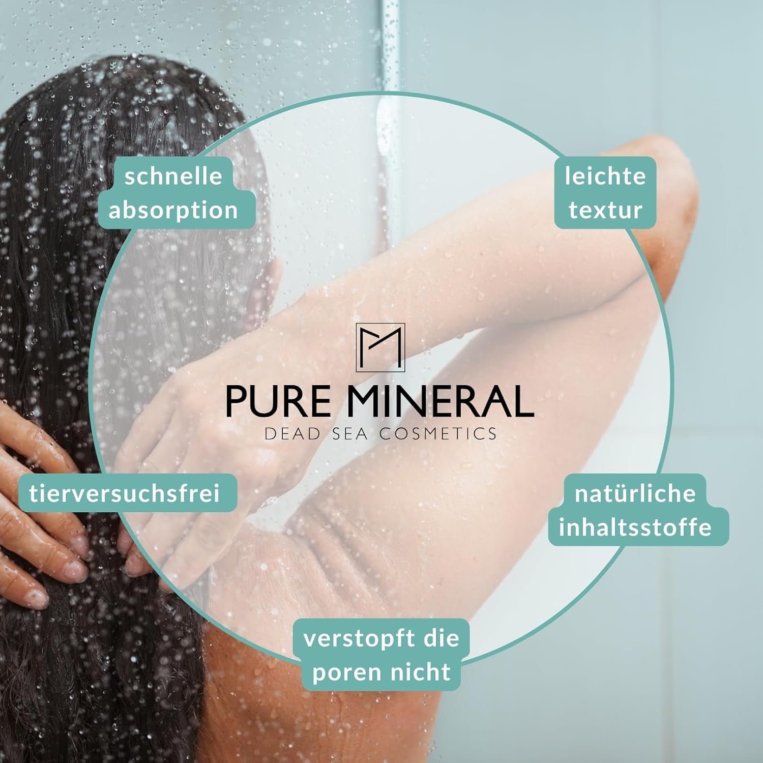 Pure Mineral - Intensywnie regenerująca maska do włosów z arganem - Naprawia i nadaje połysk suchym włosom - Odżywia witaminą E - Bez siarczanów, parabenów, ropy naftowej - Maska do włosów Naty Shop 350ml