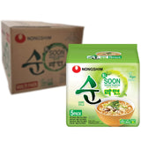 Nong Shim - Zupa Nudeln Instant Cup Soon Veggie - Opakowanie zbiorcze (12 X 67 GR)