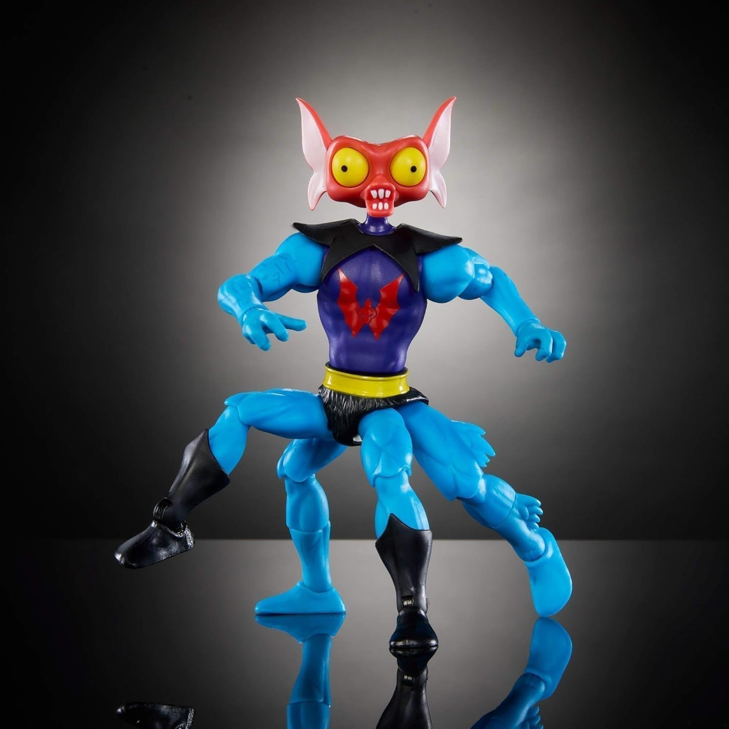 Figurka Masters of the Universe Origins Mantenna Princess of Power z kolekcji kreskówek, ok. Telewizor o wysokości 14 cm, lata 80. Bogeyman Lift-Up Eyes JBM78 Figurki Naty Shop