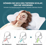 Poduszka pod szyję Poduszka pod głowę Poduszka ortopedyczna Poduszka z pianki memory Ergonomiczna poduszka pod głowę Poduszka podtrzymująca szyję Poduszka zapobiegająca uderzeniom bocznym do podkładów bocznych, pleców i brzucha Białe poduszki ortopedyczne szyjki macicy Naty Shop