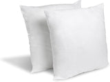 Zestaw 2 poduszek Blue Câlin z mocnym komfortem „Alaska”, super wypełnienie, koperta ze 100% bawełny perkalowej, biały, kwadratowy kształt 65 x 65 cm Naty Shop Standardowe poduszki