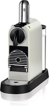 Ekspres na kapsułki Nespresso EN167.W Citiz, pompa wysokociśnieniowa i idealna kontrola temperatury, bez Aeroccino (spieniacza do mleka), funkcja oszczędzania energii, 1260 W, kremowo-biały, 37,4 x 11,9 x 25,5 cm