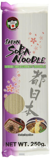 Makaron gryczany Miyako, suchy (Soba), opakowanie 12 sztuk (12 x 250g)