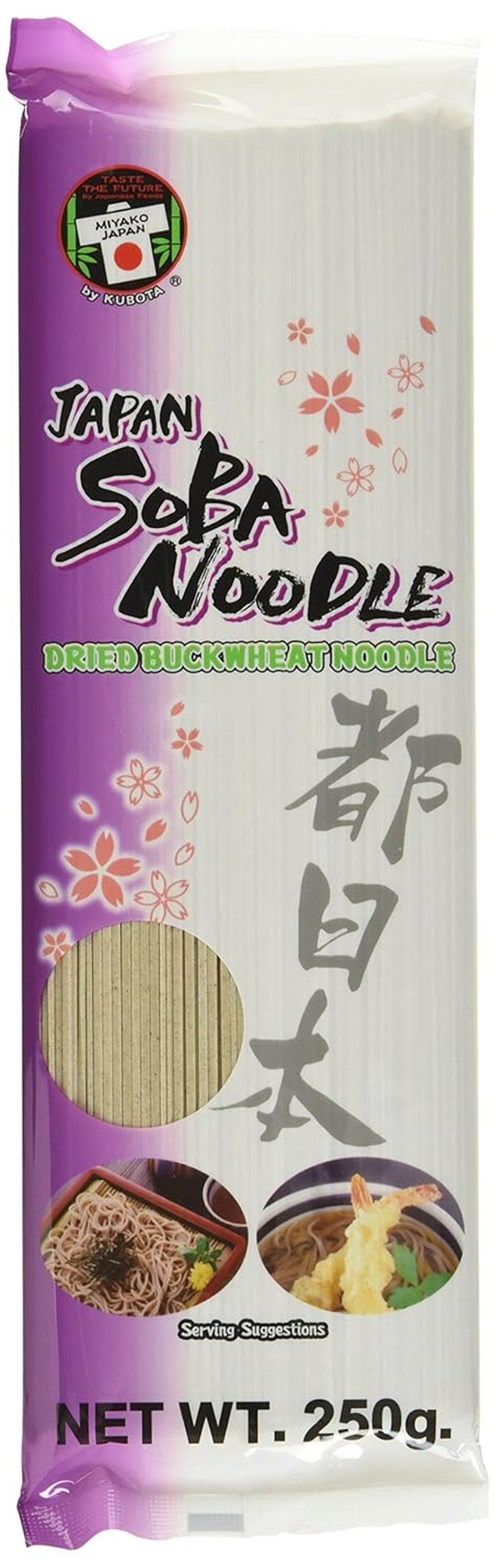 Makaron gryczany Miyako, suchy (Soba), opakowanie 12 sztuk (12 x 250g)