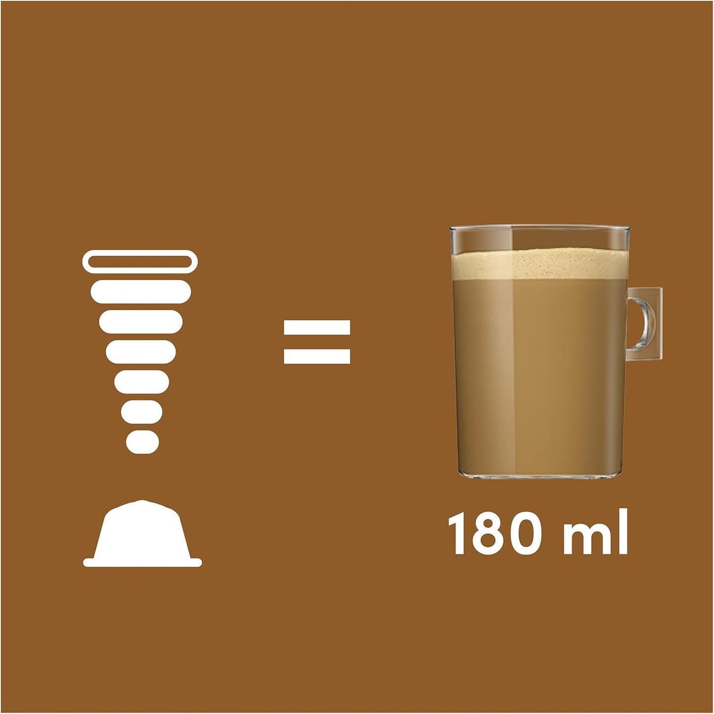 Nescafe Dolce Gusto – Dolce Gusto Café au Lait 16 KAPSUŁEK 160 g (X6)