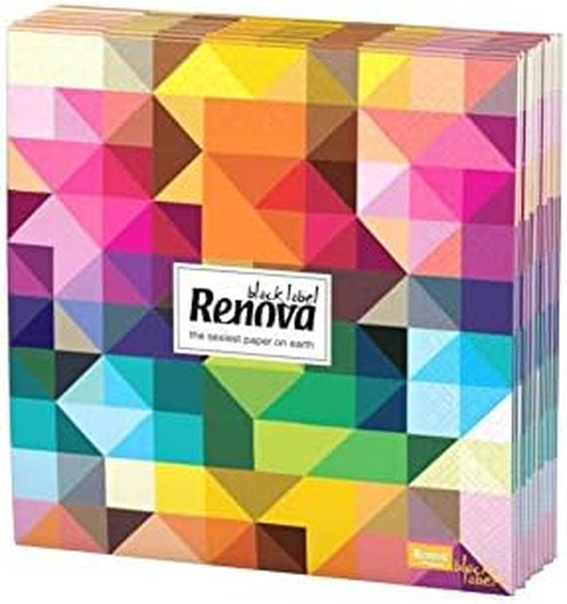Serwetki papierowe Renova, ultra zdobione, 20 serwetek