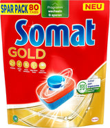Somat Gold tabletki do zmywarki (105 tabletek) Naty Shop Detergenty Kuchenne 80 kapsułek -