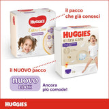 Pieluchy Huggies Extra Care, ultrachłonne, rozmiar 5 (12-17 kg), 68 sztuk