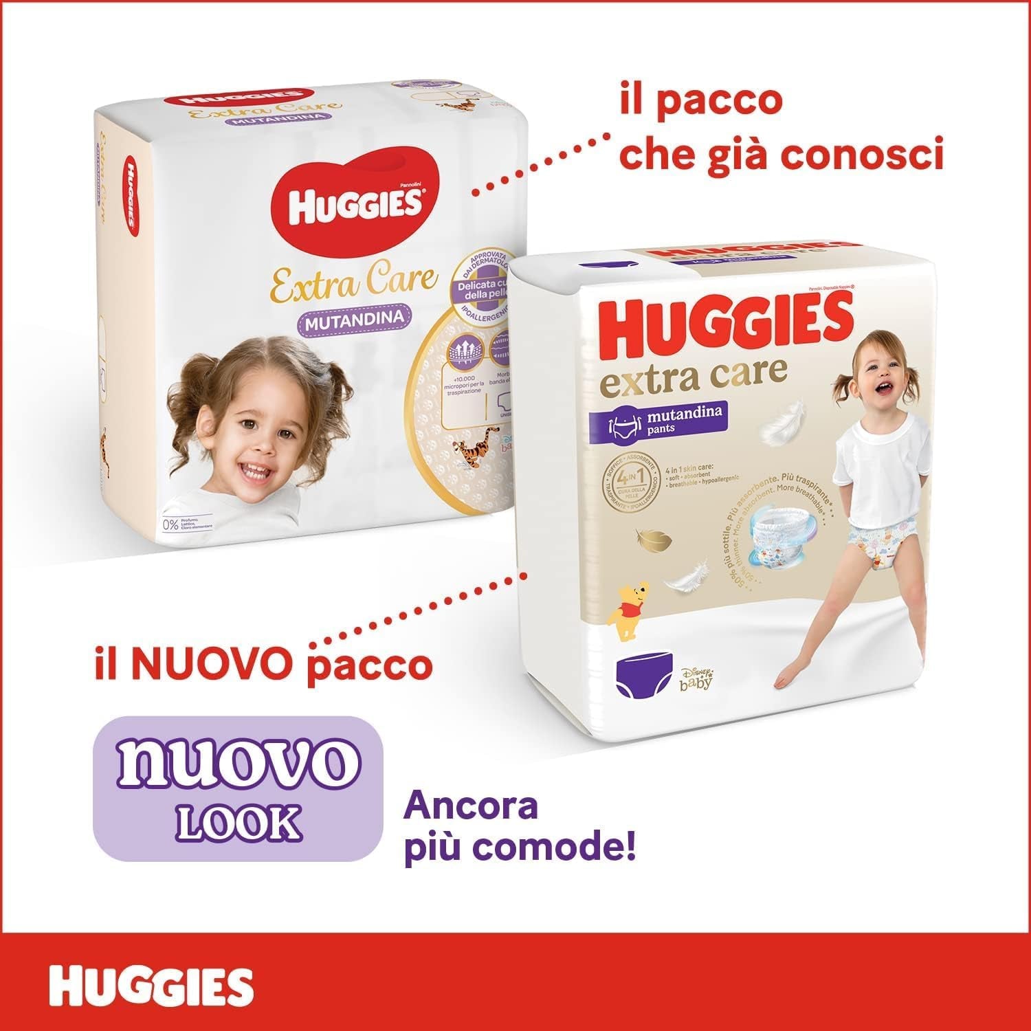 Pieluchy Huggies Extra Care, ultrachłonne, rozmiar 5 (12-17 kg), 68 sztuk