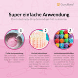 Goodbake Pink Food Coloring (11ml) - Intensywny barwnik spożywczy - Bardzo skoncentrowany kolor - Do barwienia ciast, fondantów, kremów maślanych, napojów, śluzów i wielu innych produktów. 100% wegańskie
