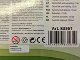 Bino World of Toys Domek dla lalek z balkonem, Zabawka dla małych dzieci od 3 lat, z 3 piętrami, schodami, 4 pokojami i balkonem w tym. 15-TLG. Akcesoria, Aby promować umiejętności dzieci, Różowe domki dla lalek Naty Shop