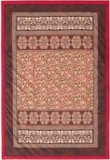 BASSETTI bawełna w kratkę TORCELLO kolor CIEMNY NIEBIESKI B1 rozmiar 135X190 Kołdry i kołdry Naty Shop Amaranto 135X190 Cm