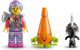 LEGO Dreamzzz Izzie i Bunchurro Gamingowy króliczek, zabawka dla dzieci w wieku od 7 lat, zestaw 2 w 1 z minifigurką bohatera i cyberlingiem zapewniającym wyobraźnię podczas zabawy 71490 Zestawy do budowania Besuche w sklepie LEGO