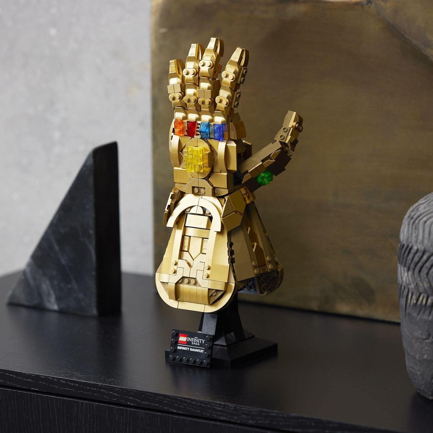 LEGO 76191 Marvel Super Heroes Rękawica Infinity Rękawica Avengers Thanos Zestaw do budowania modeli dla dorosłych Fan Item Prezent dla mężczyzn Kobiety Her Him Zestawy do budowania Besuche w sklepie LEGO