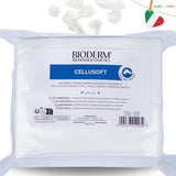 BIODERM Cellusoft - miękkie, wielofunkcyjne, jednorazowe chusteczki nawilżane wiskozowe i poliestrowe - wielofunkcyjne chusteczki do delikatnej higieny wrażliwej i zaczerwienionej skóry osób starszych i dzieci - 30 x 38 cm (50