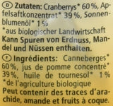 Organiczna żurawina, 100 gramów Naty Shop produkty suszone