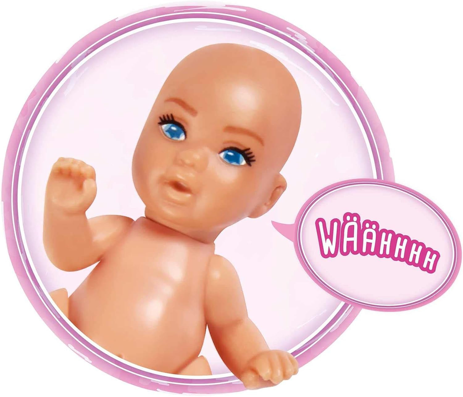 Simba 105733480 - Steffi Love Baby Bliss, lalka w ciąży i wspaniałe dźwięki, akcesoria i nosidełko dla dzieci