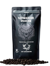 Black Dragon Espresso 100% Robusta - Ekstra mocna kawa palona w ziarnach - Bardzo mocna i pełna kawa z dużą zawartością kofeiny - Bardzo mocne espresso