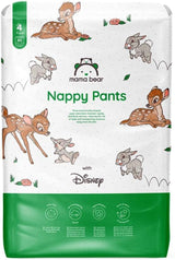 Marka Amazon: Mama Bear Disney Rozmiar 6 (15+ kg) - opakowanie miesięczne, białe, 120 sztuk (2 opakowania po 60)