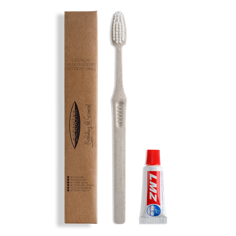 Zestaw dentystyczny, Botanika, 100 sztuk Naty Shop Hotel Cosmetics