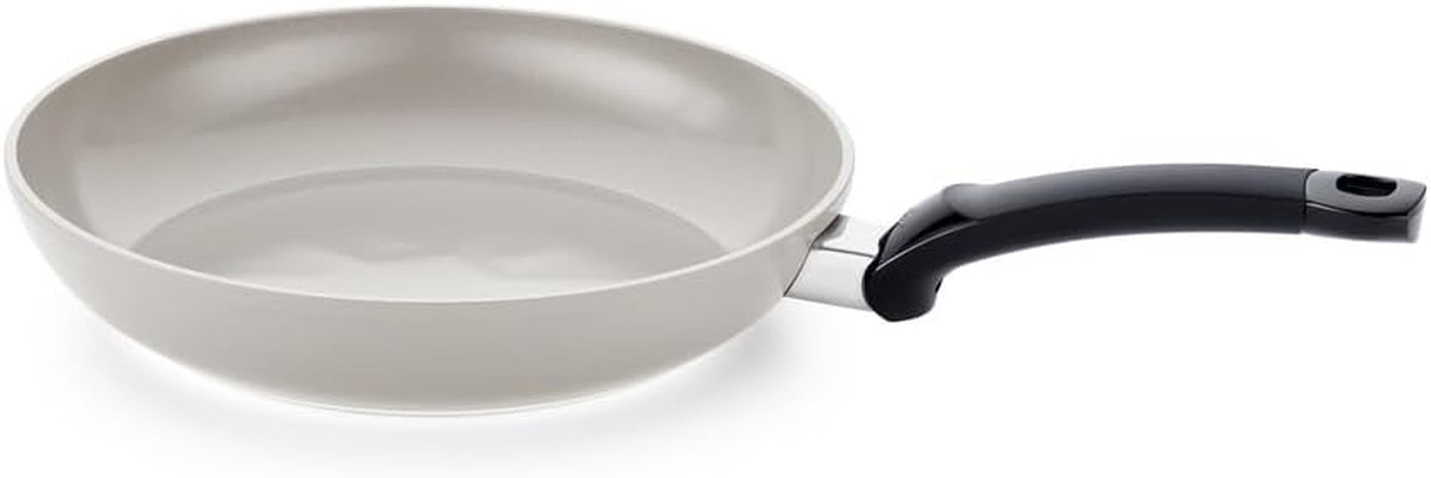Fissler Ceratal Classic Zestaw 2-częściowy, aluminiowy, z powłoką ceramiczną (24+28 cm), nieprzywierający - indukcyjny, szary Garnki i patelnie Naty Shop