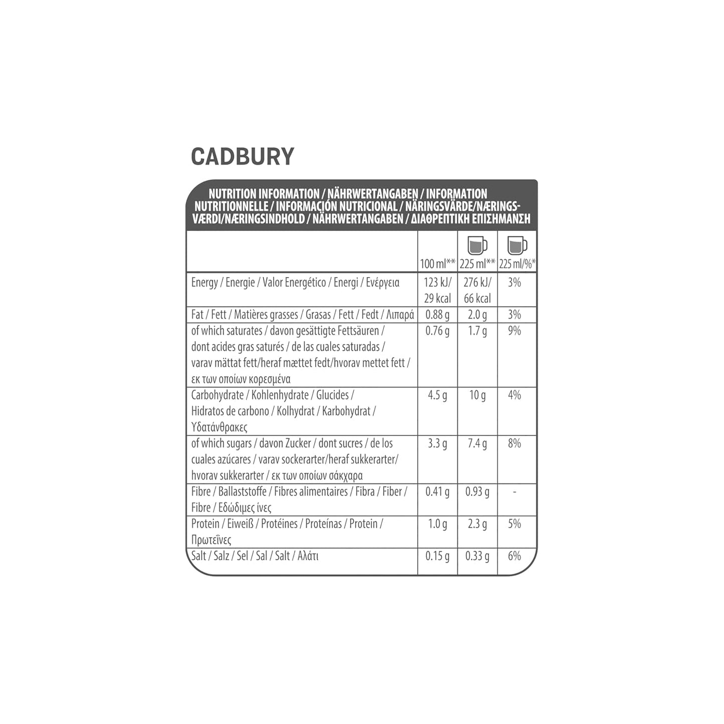 Tassimo Kapseln Cadbury Kakao, 5 x 10 podkładek, 50 Kakaokapseln