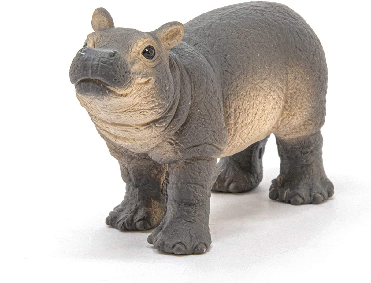 Schleich 14831 Młody hipopotam, dla dzieci powyżej 3 lat, WILD LIFE - figurka do zabawy Figurki Naty Shop
