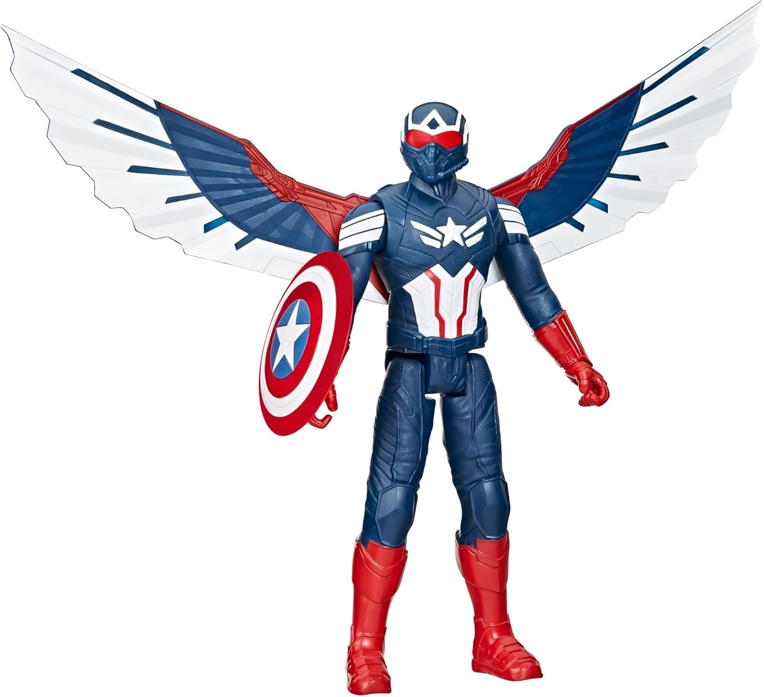 Marvel Studios Kapitan Ameryka Nowy wspaniały świat, Figurka Kapitana Ameryki Deluxe, 30 cm Figurki Naty Shop Domyślny tytuł