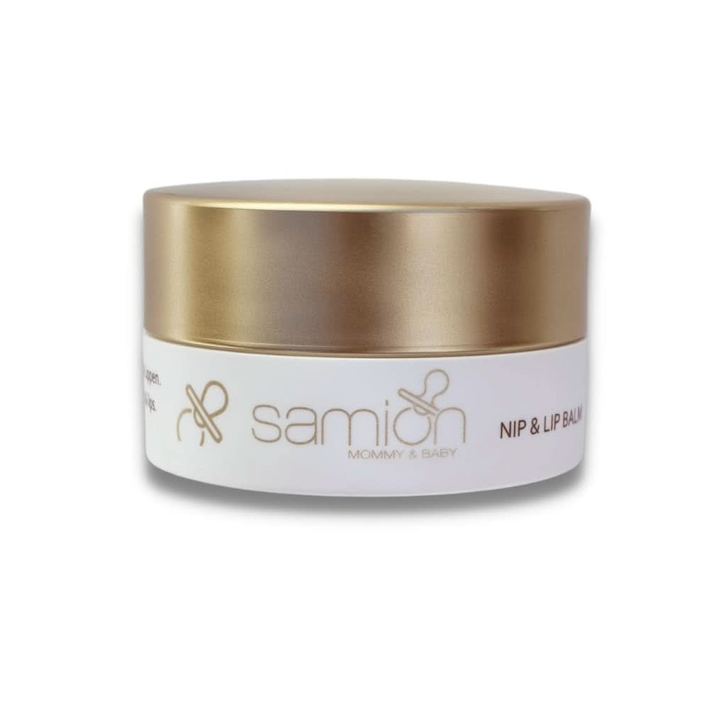 SAMION | BALSAM DO UST I UST | 15 ml Głęboka pielęgnacja | Naturalne składniki | Wegańska żywność i akcesoria do karmienia piersią Sklep Bebe Naty