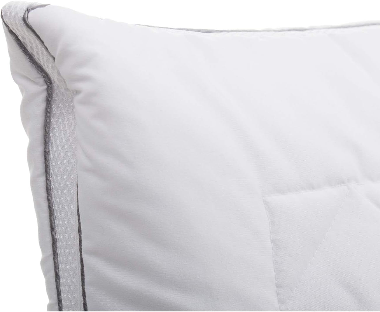 Gözze - Poduszka z poduszką wewnętrzną 150G i taśmą klimatyczną, w zestawie worek uzupełniający, 40 x 80 cm - Standardowe poduszki White Naty Shop