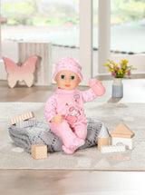 Annabell Mała lalka Annabell 36 cm, z materiałowym korpusem i zaspanymi oczami, 36 cm, 709870 Zapf Creation