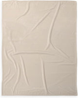 TOM TAILOR Koc Wellsoft, 150X200 Cm, 100% Poliester/ Wellsoft, haftowany z logo, WELLSOFT BLANKET Pomarańczowy (Ciepły Koral) Koce i kołdry Naty Shop Beige 150X200 Cm