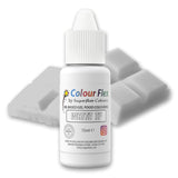 Sugarflair Colourflex Biały barwnik spożywczy na bazie oleju, wysoce skoncentrowany płynny barwnik spożywczy, barwnik spożywczy do śmietany, czekolady, ciasta, kremówki, lukieru i nie tylko - 15 ml
