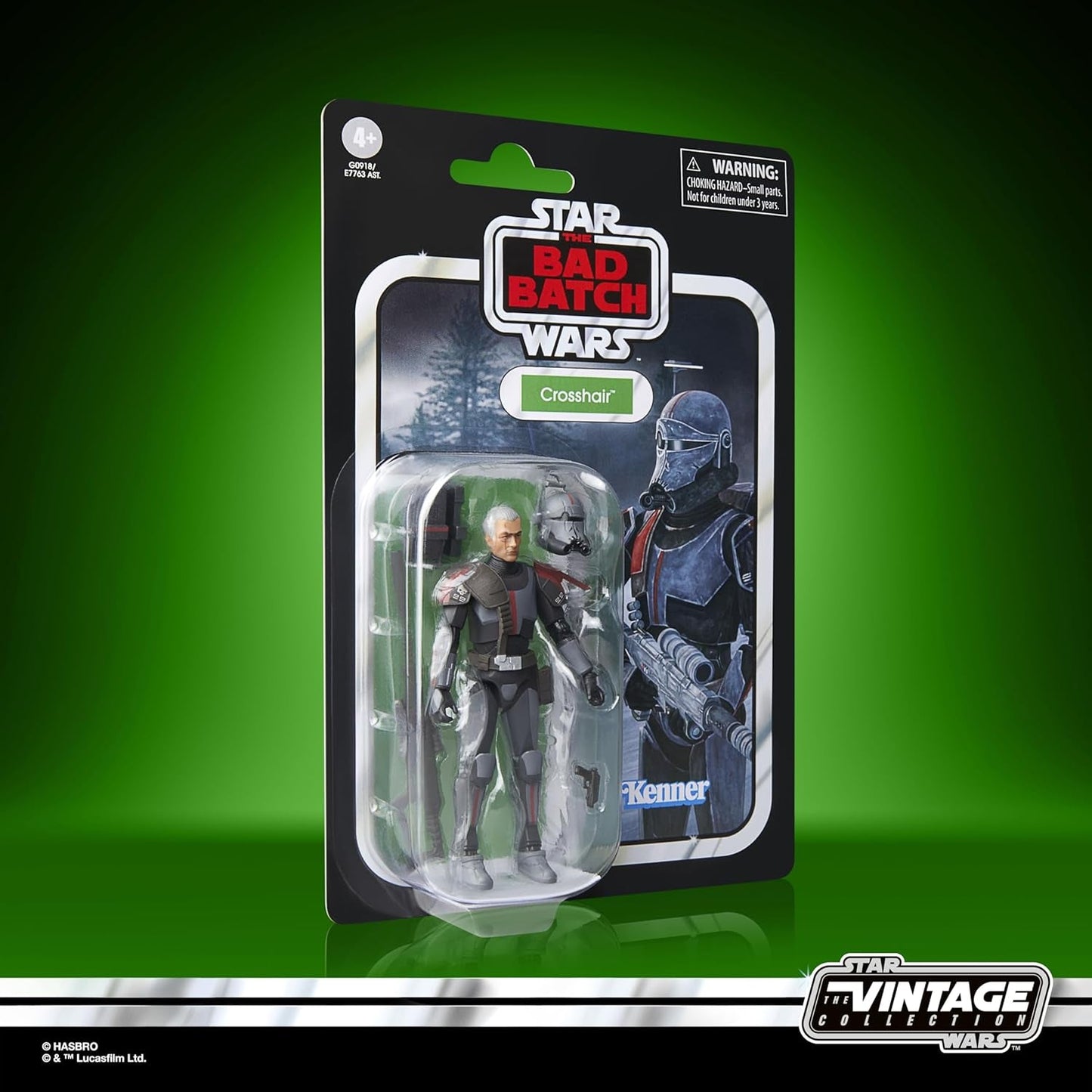 Kolekcja Star Wars Vintage Crosshair, Star Wars: Bad Batch Figurka do kolekcjonowania (9,5 cm) Figurki Naty Shop