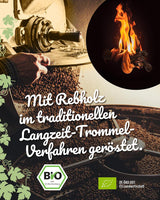 Blank Roast - BIO Winzer Kaffee 1000g - schonend mit Pfälzer Rebholz geröstet - ganze Kaffee-Bohnen aus Peru - 100% Arabica Röstung - schokoladig & nutig - säurearm