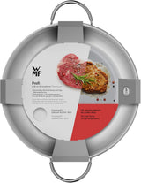 Forma do serwowania/smażenia WMF Profi 28 cm indukcyjna, patelnia ze stali nierdzewnej Cromargan, garnki i patelnie bez pokrywki Naty Shop