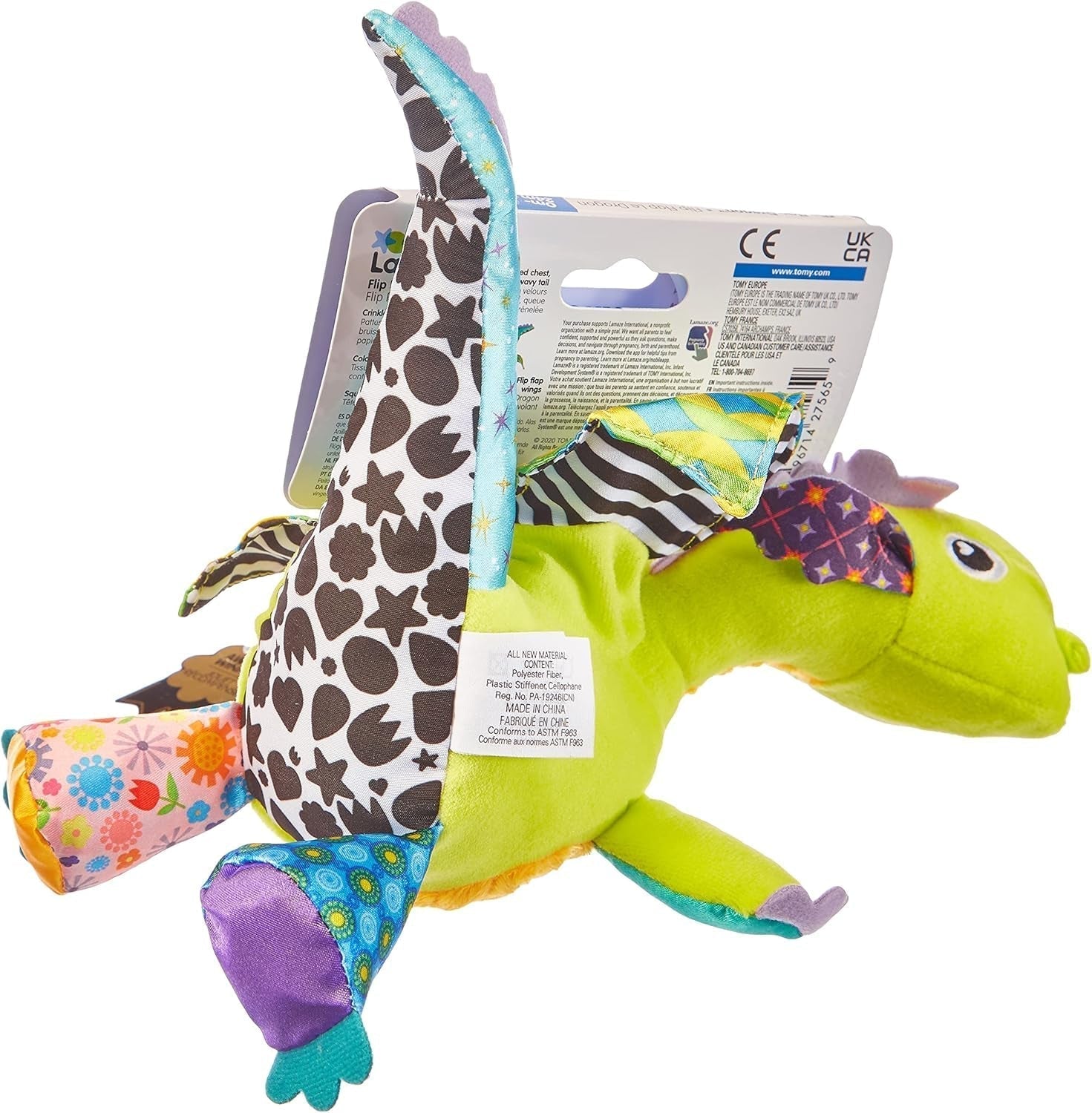 Lamaze Kids Toy Captain Squid, Octopus Pirate Clip & Go, wysokiej jakości zabawka dla małych dzieci i Diego Kids Toy, Flying Dragon Clip & Go, wysokiej jakości zabawka dla małych dzieci Bebe Naty Shop Toys