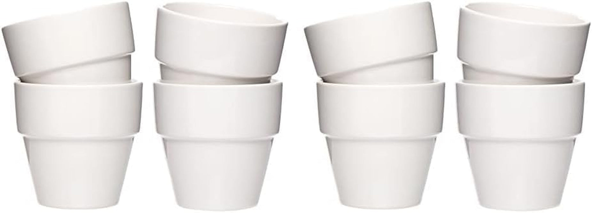 Mini garnki porcelanowe Baker Ross (6 sztuk), porcelana