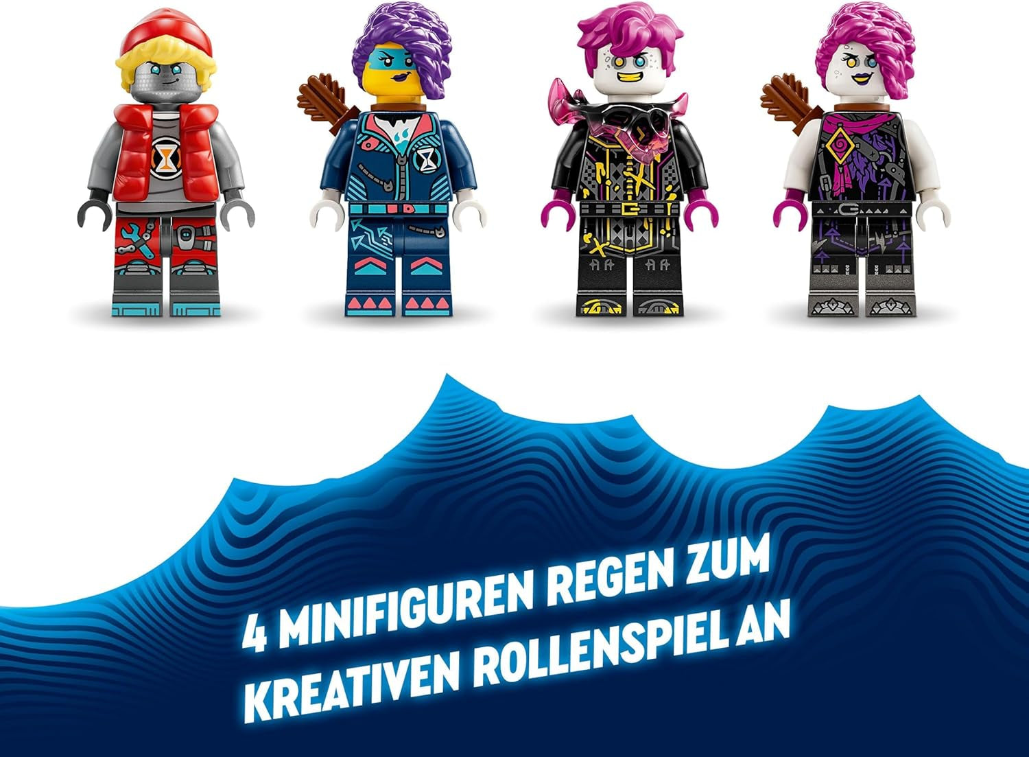 LEGO Dreamzzz 2-w-1 Coopers Dino-Mech C-Rex Zabawka Pterodaktyl T.Rex Figurka dla chłopców i dziewcząt Kreatywny zestaw zabawek przygodowych Prezent dla dzieci w wieku 9 lat 71484 Zestawy do budowania Beuche den LEGO-Store