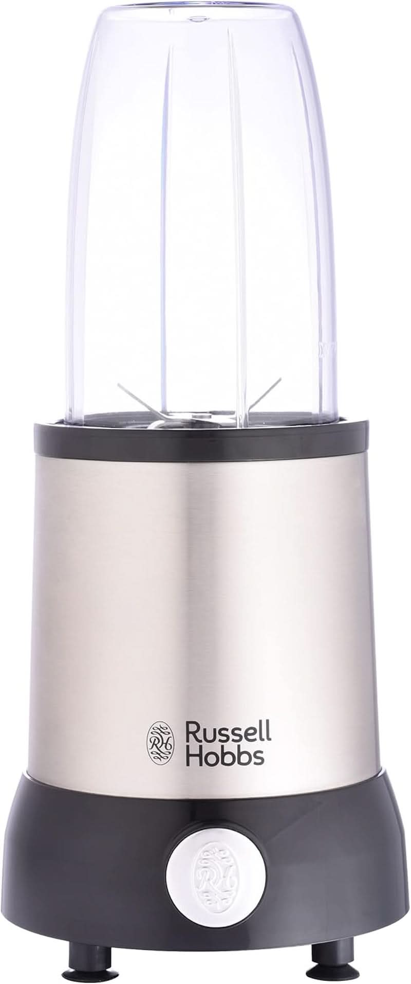 Russell Hobbs Mixer [Multifunktions-Standmixer] Nutriboost (Inkl. 5 Bpa-Freie Und Spülmaschinengeeignete Behälter + Deckel, 22 000 U/Min, 0,9 Ps-Motor) Elektrischer, Smoothie-Maker 23180-56 Kitchen Naty Shop
